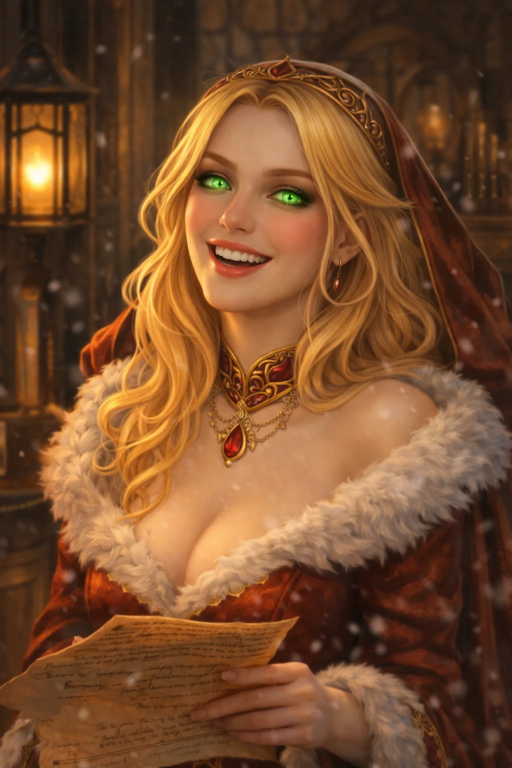 Arabelle laughing